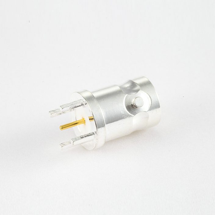 BNC连接器PCB安装母式直插50Ω